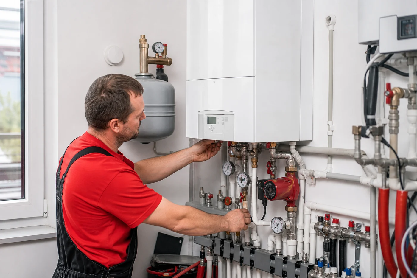 Проверка узлов котла Vaillant-типа перед ремонтом или обслуживанием